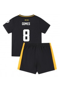 Wolves Joao Gomes #8 Babytruitje Uit tenue Kind 2024-25 Korte Mouw (+ Korte broeken)